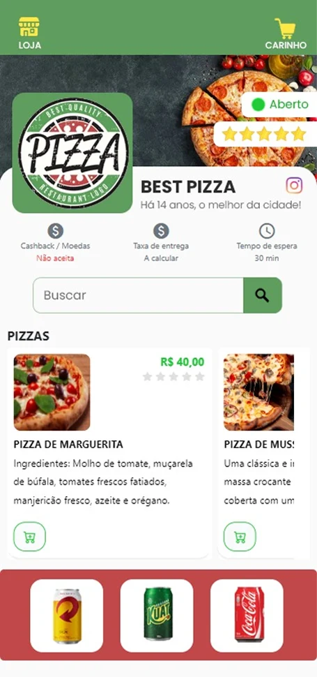 Foodgo - Solução completa para lanchonetes delivery
